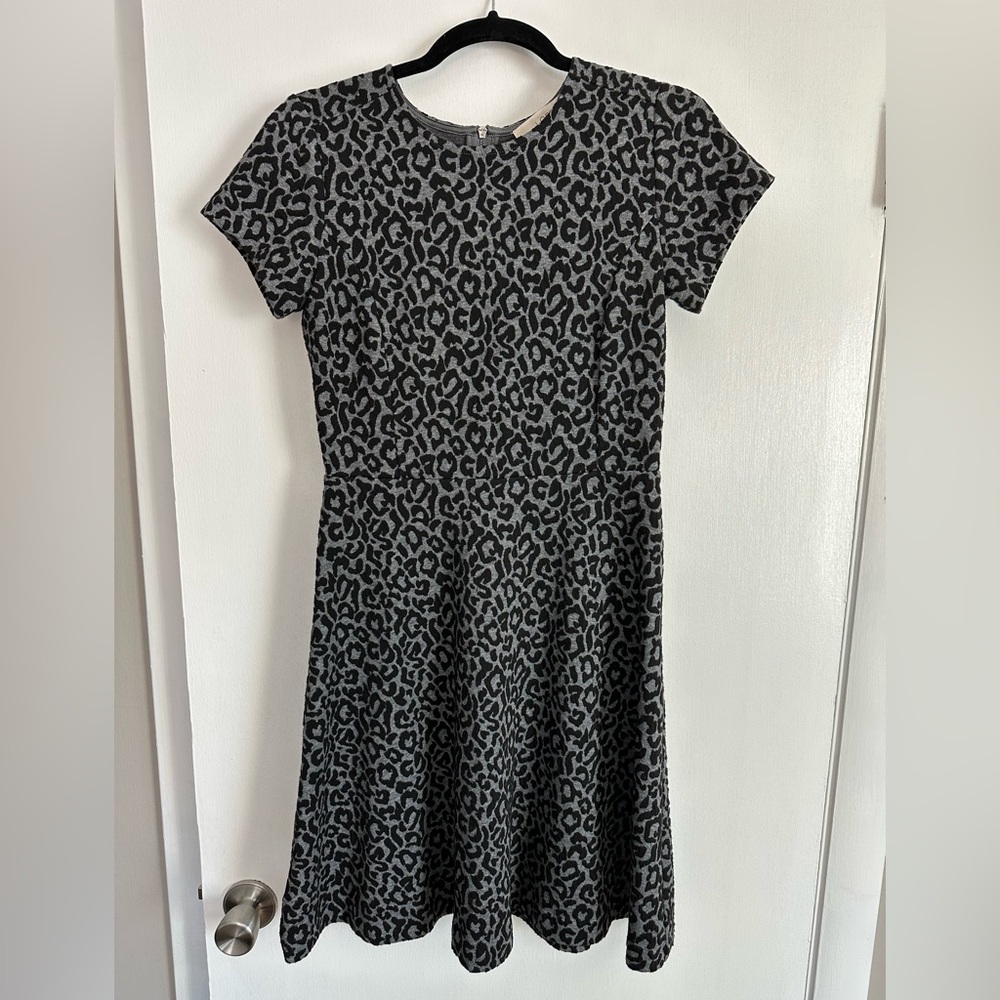 Knit LOFT leopard dress size 0